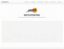 Tablet Screenshot of maryvo.com